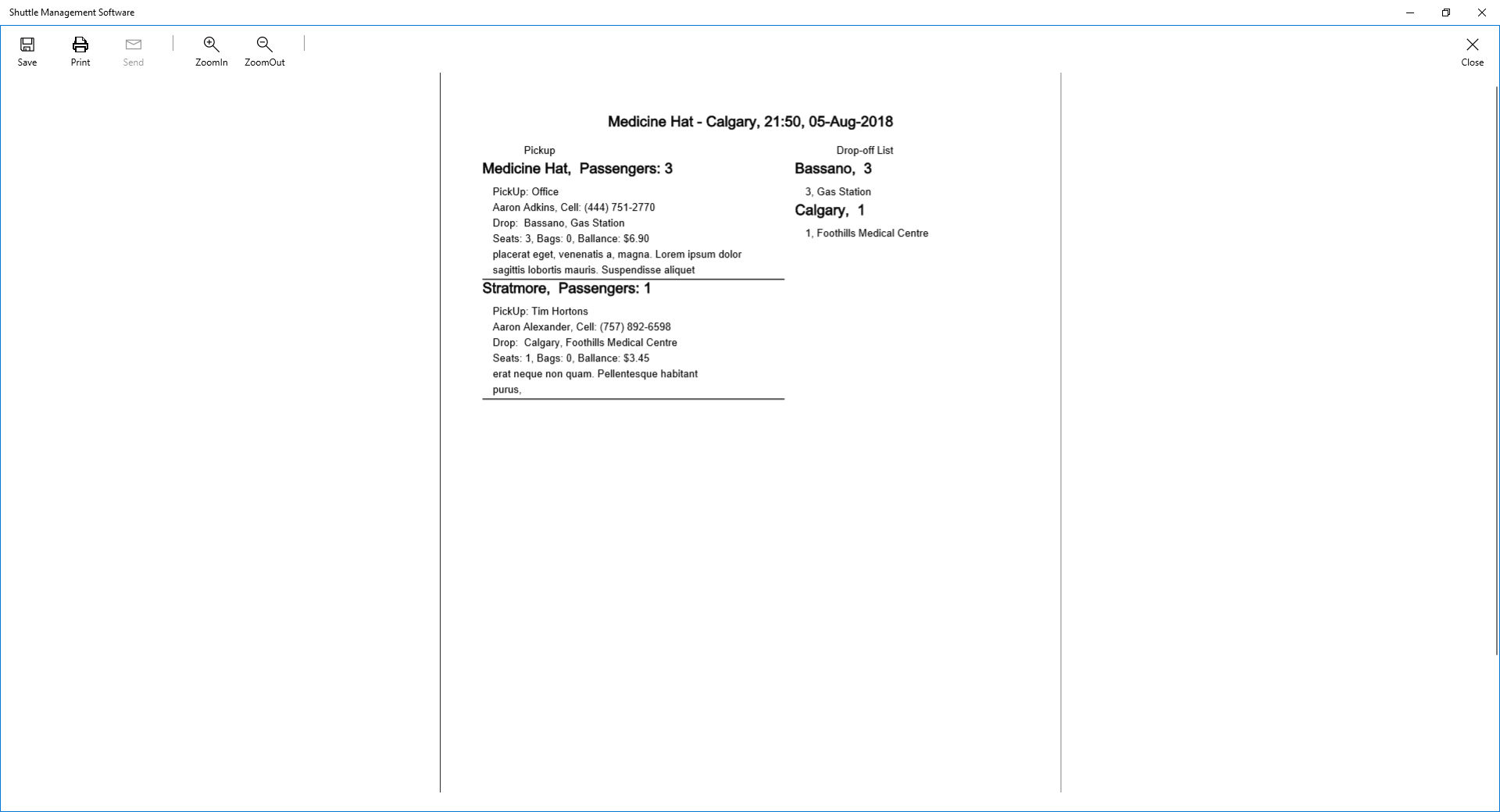 shuttle software