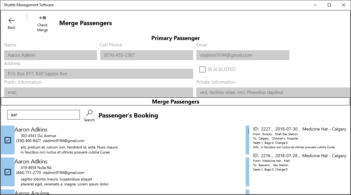 shuttle software